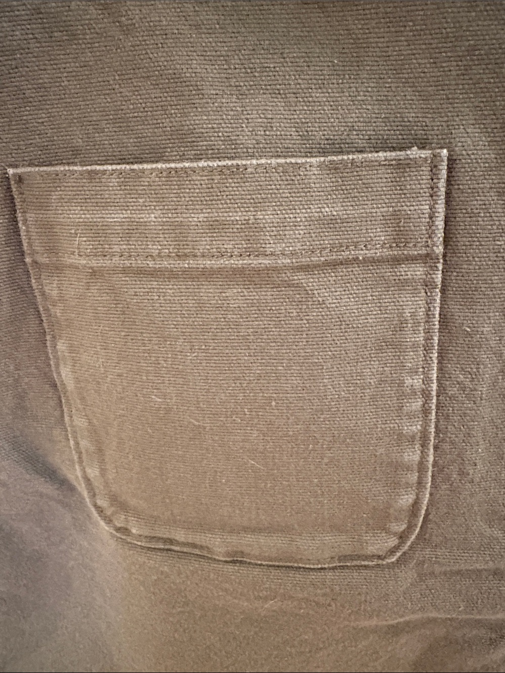 EUC Madewell Cotton Blend Olive Button-Front Mini Skirt - Picture 3 of 9